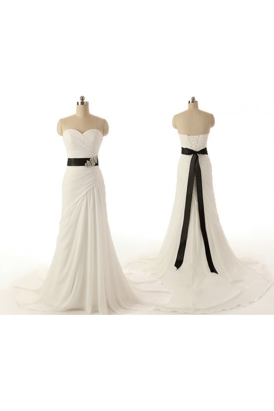 Trumpet/Mermaid Sweetheart Bridal Wedding Dresses WD010614