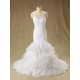 Trumpet/Mermaid V-neck Lace Bridal Wedding Dresses WD010624 Trumpet/Mermaid V-neck Lace Bridal Wedding Dresses WD010624