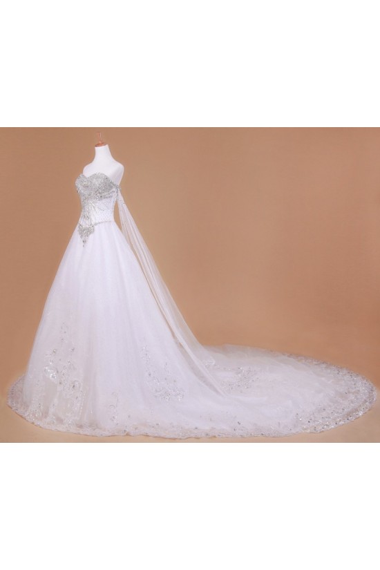 A-line Sweetheart Beaded Bridal Wedding Dresses WD010626 A-line Sweetheart Beaded Bridal Wedding Dresses WD010626