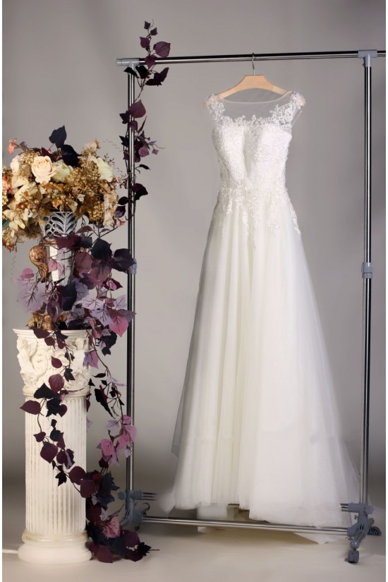 A-line Lace Bridal Wedding Dresses WD010629 A-line Lace Bridal Wedding Dresses WD010629