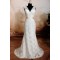Trumpet/Mermaid V-neck Lace Bridal Wedding Dresses WD010637