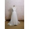A-line Lace Cap Sleeves Bridal Wedding Dresses WD010648