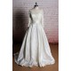 A-line Long Sleeves Lace Bridal Wedding Dresses WD010652 A-line Long Sleeves Lace Bridal Wedding Dresses WD010652
