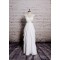 Sheath/Column V-neck Lace Bridal Wedding Dresses WD010657