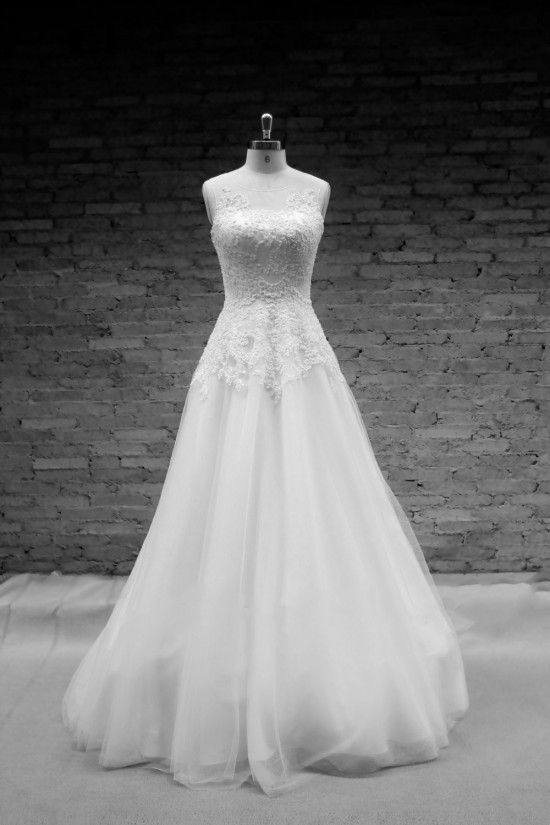 A-line Lace Bridal Wedding Dresses WD010660 A-line Lace Bridal Wedding Dresses WD010660