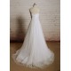 Empire Sweetheart Lace and Tulle Maternity Bridal Wedding Dresses WD010667
