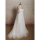 Empire Sweetheart Lace and Tulle Maternity Bridal Wedding Dresses WD010667
