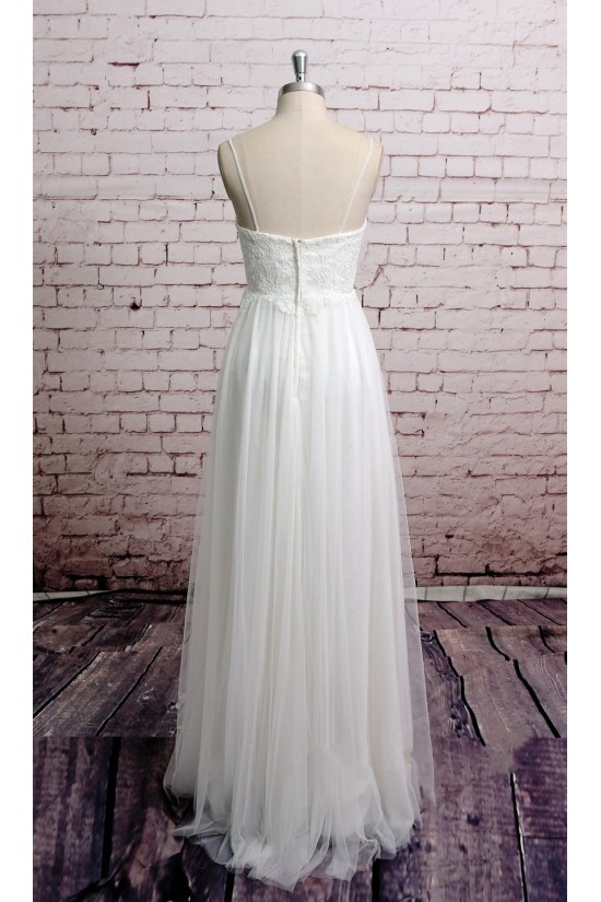 Sheath/Column Spaghetti Strap Bridal Wedding Dresses WD010671 Sheath/Column Spaghetti Strap Bridal Wedding Dresses WD010671