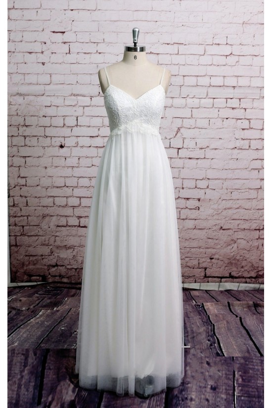 Sheath/Column Spaghetti Strap Bridal Wedding Dresses WD010671 Sheath/Column Spaghetti Strap Bridal Wedding Dresses WD010671