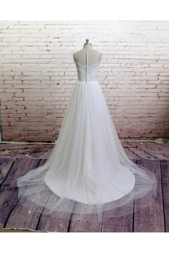 A-line Lace and Tulle Bridal Wedding Dresses WD010678 A-line Lace and Tulle Bridal Wedding Dresses WD010678