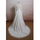 A-line Long Sleeves Lace Bridal Gown Wedding Dress WD010708 A-line Long Sleeves Lace Bridal Gown Wedding Dress WD010708