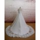 A-line Off the Shoulder Half Sleeves Lace Bridal Gown Wedding Dress WD010718 A-line Off the Shoulder Half Sleeves Lace Bridal Gown Wedding Dress WD010718