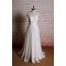 A-line Lace and Chiffon Bridal Gown Wedding Dress WD010719