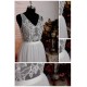 Elegant V-neck Bridal Gown Wedding Dress WD010721 Elegant V-neck Bridal Gown Wedding Dress WD010721