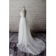A-line Lace and Tulle Bridal Gown Wedding Dress WD010731 A-line Lace and Tulle Bridal Gown Wedding Dress WD010731
