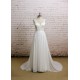A-line Lace and Chffon Bridal Gown Wedding Dress WD010742 A-line Lace and Chffon Bridal Gown Wedding Dress WD010742