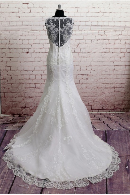 Trumpet/Mermaid Lace Bridal Gown Wedding Dress WD010743 Trumpet/Mermaid Lace Bridal Gown Wedding Dress WD010743