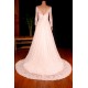 A-line V-neck Long Sleeves Lace Bridal Gown Wedding Dress WD010751