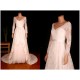 A-line V-neck Long Sleeves Lace Bridal Gown Wedding Dress WD010751