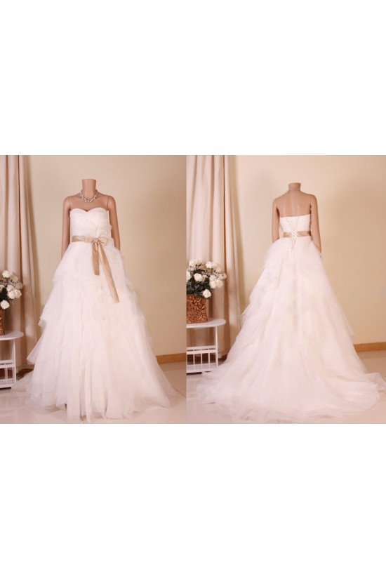 Ball Gown Sweetheart Bowknot Bridal Gown Wedding Dress WD010763 Ball Gown Sweetheart Bowknot Bridal Gown Wedding Dress WD010763