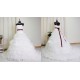 Ball Gown Strapless Lace Bridal Gown Wedding Dress WD010765