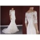 Trumpet/Mermaid Half Sleeves Lace Bridal Gown Wedding Dress WD010771 Trumpet/Mermaid Half Sleeves Lace Bridal Gown Wedding Dress WD010771