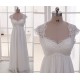Empire Lace and Chiffon Maternity Bridal Gown Wedding Dress WD010789 Empire Lace and Chiffon Maternity Bridal Gown Wedding Dress WD010789