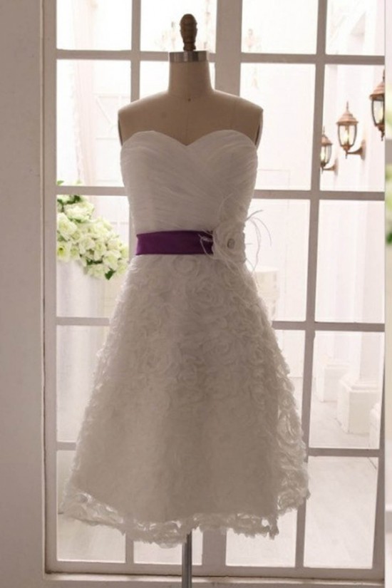 A-line Sweetheart Short Bridal Gown Wedding Dress WD010791 A-line Sweetheart Short Bridal Gown Wedding Dress WD010791