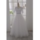 Ball Gown Half Sleeves Lace Bridal Gown Wedding Dress WD010794 Ball Gown Half Sleeves Lace Bridal Gown Wedding Dress WD010794