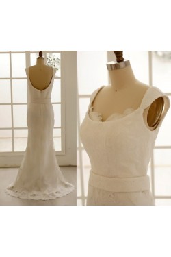 Trumpet/Mermaid Lace Bridal Gown Wedding Dress WD010796