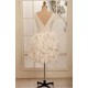 Ball Gown V-neck Short Bridal Gown Wedding Dress WD010800 Ball Gown V-neck Short Bridal Gown Wedding Dress WD010800
