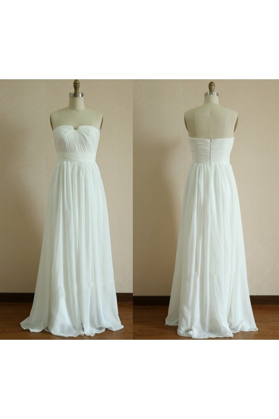 A-line Chiffon Bridal Wedding Dresses WD010805 A-line Chiffon Bridal Wedding Dresses WD010805