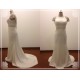 Trumpet/Mermaid Cap Sleeves Beaded Bridal Wedding Dresses WD010815 Trumpet/Mermaid Cap Sleeves Beaded Bridal Wedding Dresses WD010815