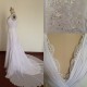 V-neck Lace and Chiffon Bridal Wedding Dresses WD010821 V-neck Lace and Chiffon Bridal Wedding Dresses WD010821