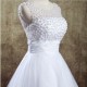 A-line Beaded Lace Short Bridal Wedding Dresses WD010831 A-line Beaded Lace Short Bridal Wedding Dresses WD010831