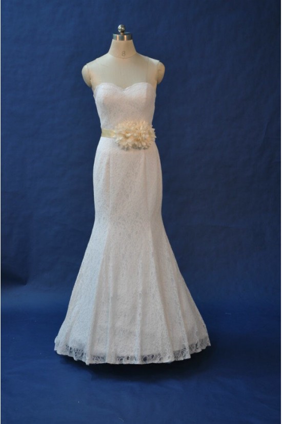 Trumpet/Mermaid Sweetheart Lace Bridal Wedding Dresses WD010833 Trumpet/Mermaid Sweetheart Lace Bridal Wedding Dresses WD010833