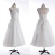 A-line Short Lace Appliques Bridal Wedding Dresses WD010834 A-line Short Lace Appliques Bridal Wedding Dresses WD010834