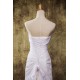 Sheath/Column Strapless Chiffon Bridal Wedding Dresses WD010841