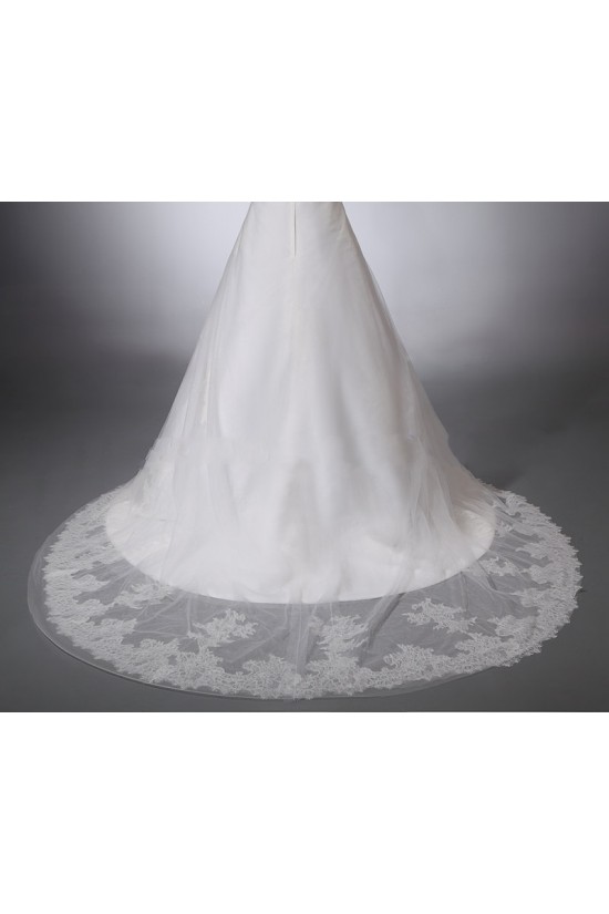 A-line Strapless Lace Bridal Wedding Dresses WD010843 A-line Strapless Lace Bridal Wedding Dresses WD010843