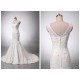 Trumpet/Mermaid V-neck Lace Appliques Bridal Wedding Dresses WD010844 Trumpet/Mermaid V-neck Lace Appliques Bridal Wedding Dresses WD010844