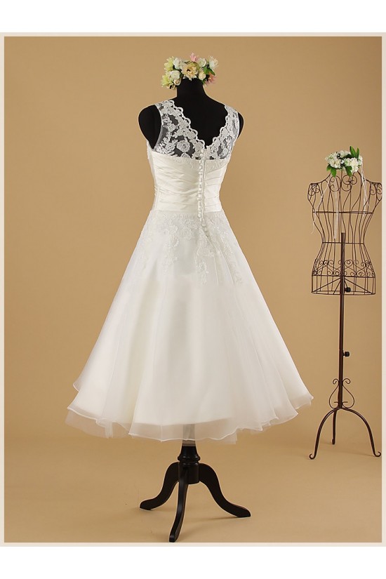 A-line Short Lace Bridal Wedding Dresses WD010851 A-line Short Lace Bridal Wedding Dresses WD010851