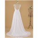 A-line V-neck Beaded Lace Bridal Wedding Dresses WD010852