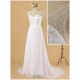 A-line V-neck Beaded Lace Bridal Wedding Dresses WD010852