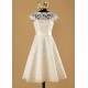 A-line Short Lace Bridal Wedding Dresses WD010854 A-line Short Lace Bridal Wedding Dresses WD010854