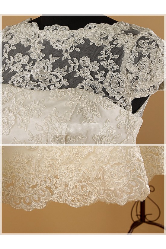 A-line Short Lace Bridal Wedding Dresses WD010854 A-line Short Lace Bridal Wedding Dresses WD010854