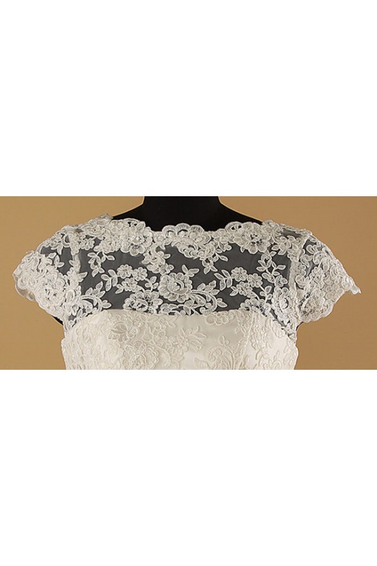 A-line Short Lace Bridal Wedding Dresses WD010854 A-line Short Lace Bridal Wedding Dresses WD010854