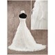 A-line Strapless Lace Bridal Wedding Dresses WD010856