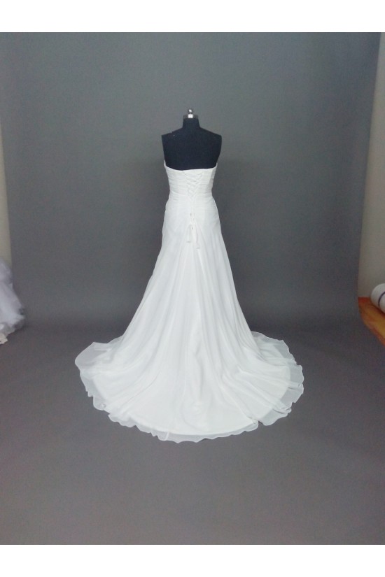 A-line Sweetheart Chiffon Bridal Wedding Dresses WD010857 A-line Sweetheart Chiffon Bridal Wedding Dresses WD010857