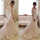 A-Line Off-the-Shoulder Long Sleeves Lace Bridal Wedding Dresses WD010860 A-Line Off-the-Shoulder Long Sleeves Lace Bridal Wedding Dresses WD010860