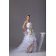 A-Line Strapless Beaded Court Train Wedding Dresses 2030004 A-Line Strapless Beaded Court Train Wedding Dresses 2030004